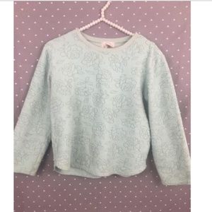 O Oscar De La Renta Blue Sweater Woman Small